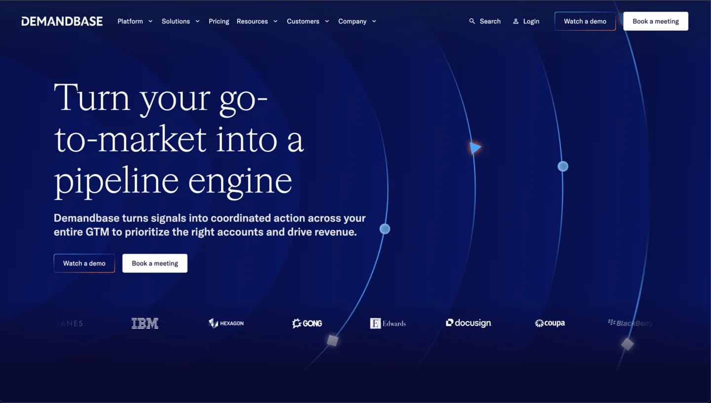 Demandbase One — ABM platform with an AI agent suite layered on