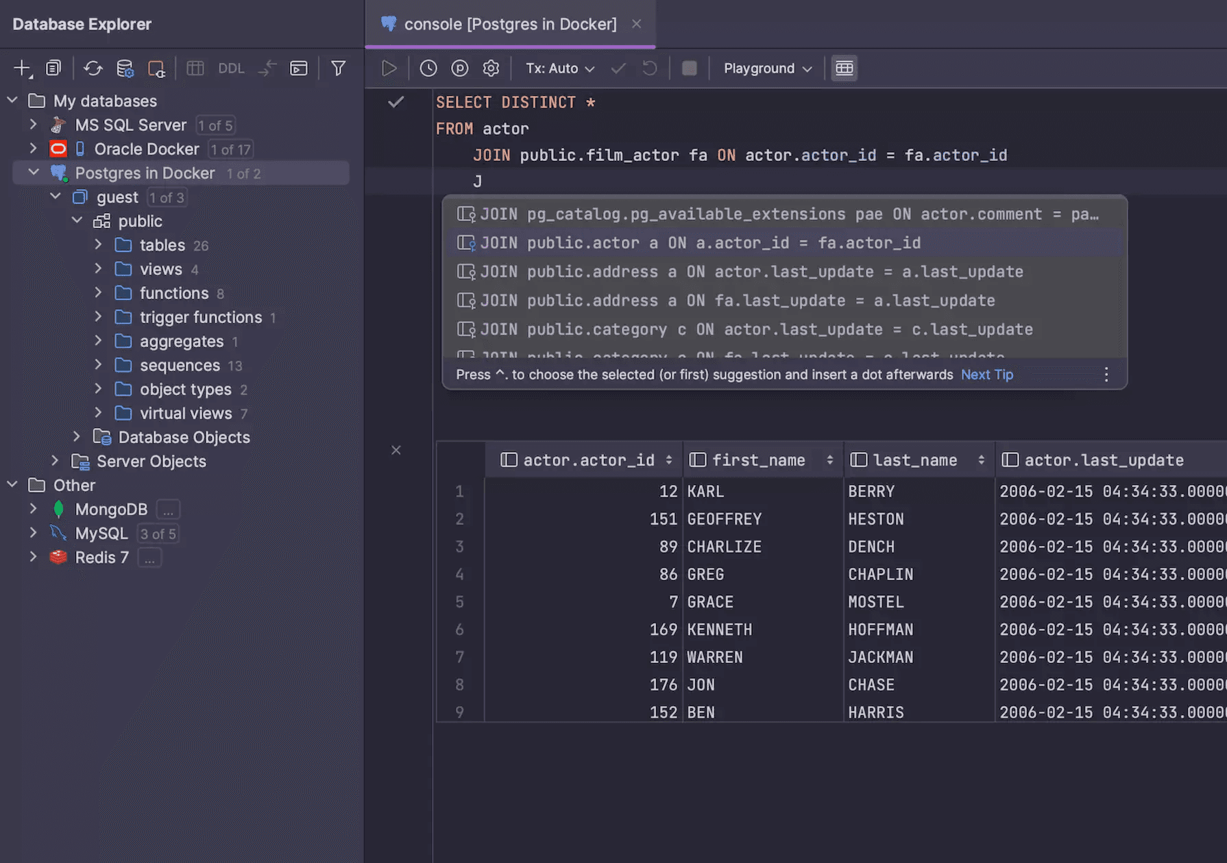Datagrip by jetbrains