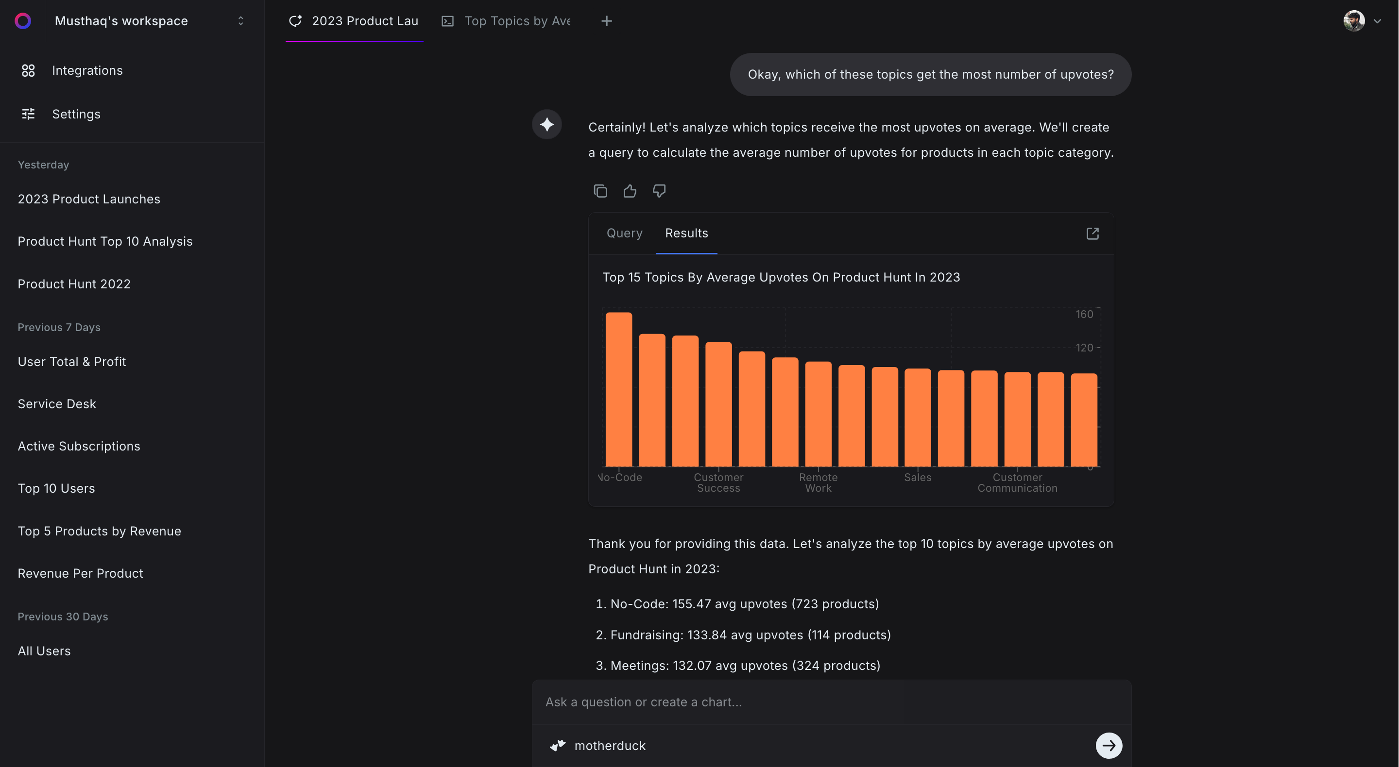 SQL AI Chat